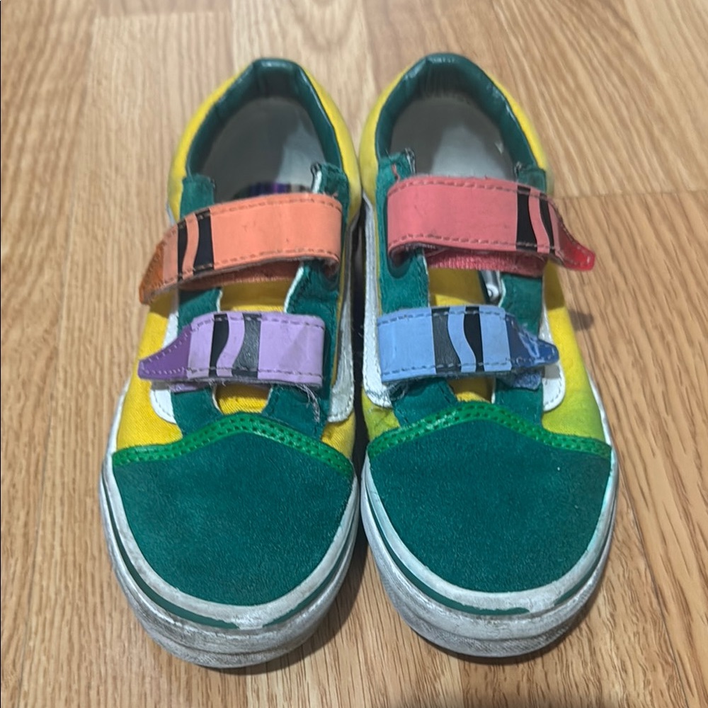 Colorful Kids Velcro Sneakers